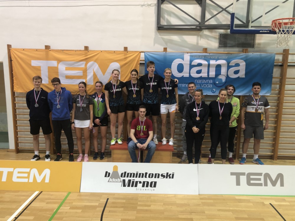 Finale slovenske badmintonske lige 2022