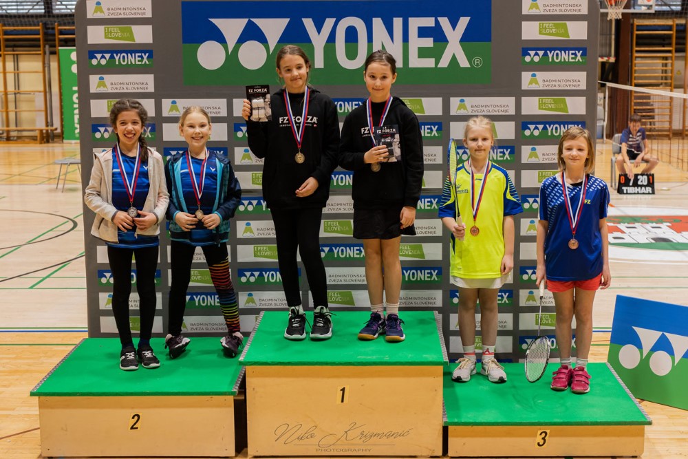 BZS - Badmintonska zveza Slovenije 1. turnir do 11 in 17 let 2023