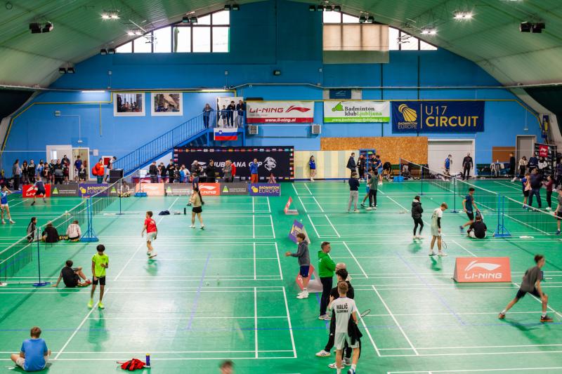 Li-Ning Ljubljana Youth Cup: odlični slovenski nastopi in zmage v mlajših kategorijah